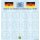 TL Decals Taktische Nummern 1. Bataillon Maßstab 1:87