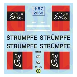 TL Decals 2363 ESDA-Strümpfe  Maßstab 1:87