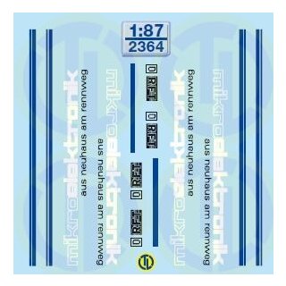 TL Decals 2364 Mikroelektronik, DDR  Maßstab 1:87