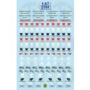 TL Decals 2366 Beschriftungen für LKW...