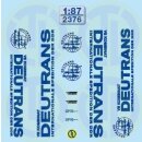 TL Decals 2376 VEB Kombinat Deutrans  Maßstab 1:87