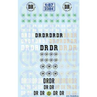 TL Decals 2384 Deutsche Reichsbahn Embleme  Maßstab 1:87