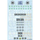 TL Decals 2384 Deutsche Reichsbahn Embleme  Maßstab...