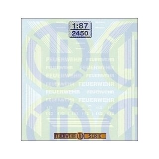 TL Decals 2450 Einheitliches Streifen-Dekor in Weiss Maßstab 1:87