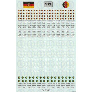 TL Decals 2790 Warschauer Pakt NVA / GT Maßstab 1:72