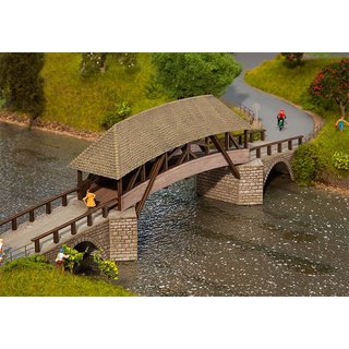 Faller 120494 Alte Holzbrücke Maßstab: H0