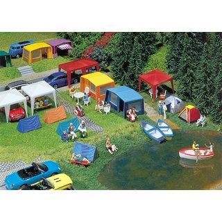Faller 130504 Camping-Zelte-Set Maßstab: H0