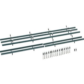 Faller 180535 Leitplanken, 32 Begrenzungspfähle, 1600 mm Maßstab: H0