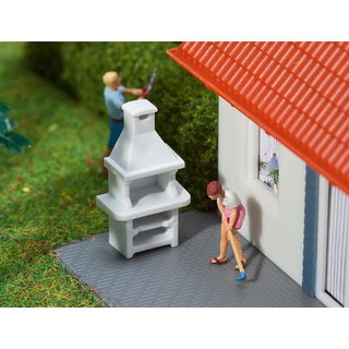 Faller 180902 2 Gartengrills Maßstab: H0