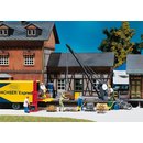 Faller 222176 Verladekran mit Ladegut Maßstab: N