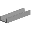 Evergreen 500268 U-Profil, 350x7,9x2,4 mm - 5/16, 3...