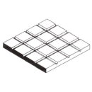 Evergreen 504517 Gehwegplatten , 1x150x300 mm.Raster...