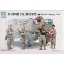 Faller Trumpeter 750429 1/35 Moderne US-Army. Logistikteam