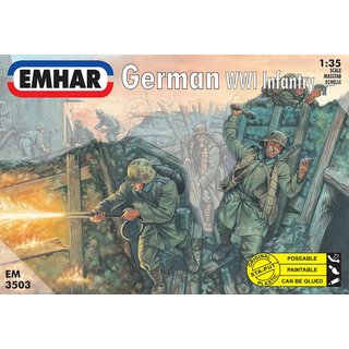Emhar 933503 1/35 WWI Deutsche Infanterie Maßstab: 1/35