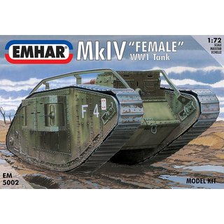 Emhar 935002 1/72 WW I Mk.IV Female WW I Tank Maßstab: 1/72