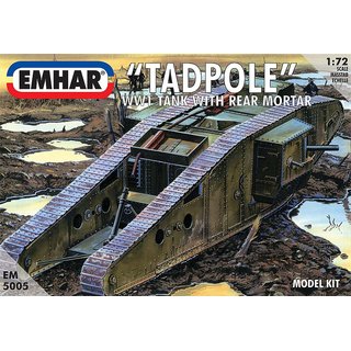 Emhar 935005 1/72 WW I Tadpole Tank Maßstab: 1/72