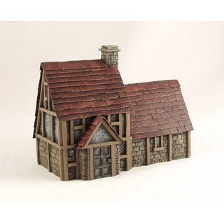 Emhar 936811 28 mm Hist. Geldverleiherhaus, Resin Maßstab: 28 mm