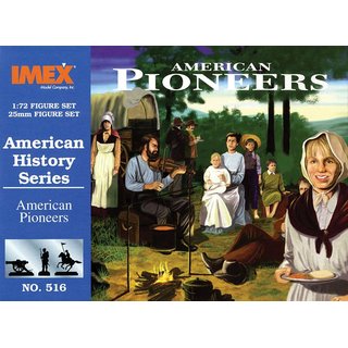 Imex 940516 1/72 Amerikanische Geschichte: Amerikanische Pioniere Maßstab: 1/72