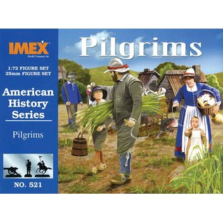 Imex 940521 1/72 Amerikanische Geschichte: Pilgerfamilie Maßstab: 1/72