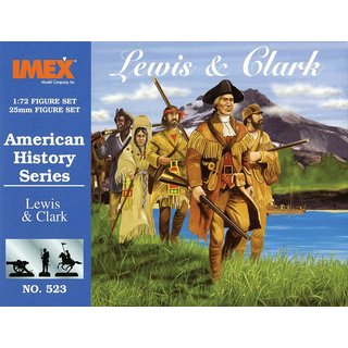 Imex 940523 1/72 Amerikanische Geschichte: Lewis & Clark - Entdecker Maßstab: 1/72