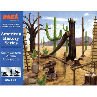 Imex 940533 1/72 Amerikanische Geschichte: Alamo Zubehör Maßstab: 1/72