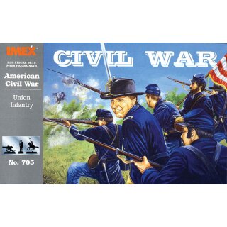 Imex 940705 1/32 Sezessionskrieg: Unions-Infanterie Maßstab: 1/32