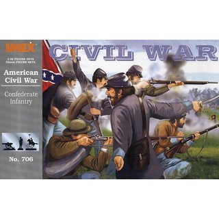 Imex 940706 1/32 Sezessionskrieg: Konföderierten-Infanterie Maßstab: 1/32