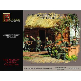 Pegasus 957201 1/72 WWII: Deutsche Soldaten, 1943 Maßstab: 1/72