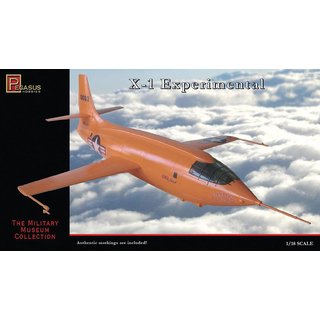 Pegasus 958802 1/18 Bell X-1 Versuchsflugzeug, Bausatz Maßstab: 1/18