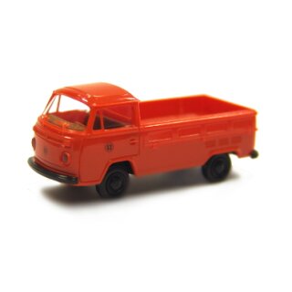 BREKINA 33916 VW T2 Pritschenwagen, SJ, orange (Schweden) Maßstab 1:87
