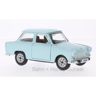 DieCast-Modelle 24216LB Trabant 601 Limousine, hellblau Massstab: 1:24