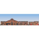 Auhagen 42506 Halbrelief-Hintergrundkulisse-Set mit 6 Industrie Fassaden  Spur H0/TT