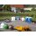 Auhagen 42593 Mobiltoiletten, Recycling-Container  Spur H0/TT