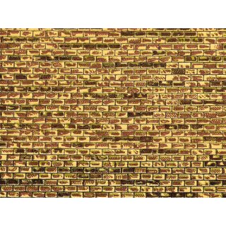 Auhagen 50501 1 Dekorpappe regelmäßiges Mauerwerk