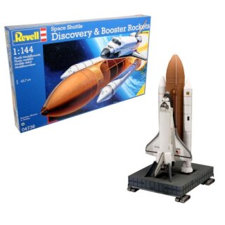 Revell 04736 Space Shuttle Discovery & Booster  Rockets  Maßstab 1:144