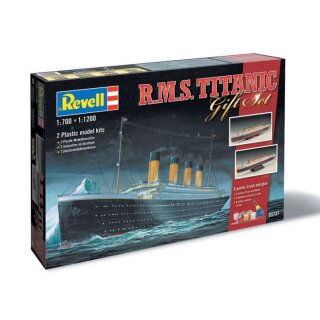 Revell 05727 Geschenkset, Titanic, 1:700, 1:200