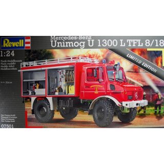 REVELL 07501 Mercedes-Benz Unimog U 1300 L TLF 8/18  Maßstab 1:24