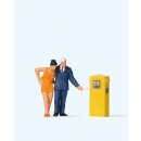 Preiser 28194 Am Briefkasten