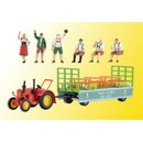 Kibri 12226 H0 LANZ Traktor mit Festwagen