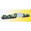 Kibri 16500 H0 MAN Schienentiefladewagen