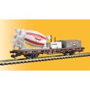 Kibri 26269 H0 Niederbordwagen mit Kabelr