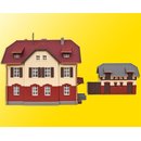 Kibri 37112 N Eisenbahnergebaeude mit Neb