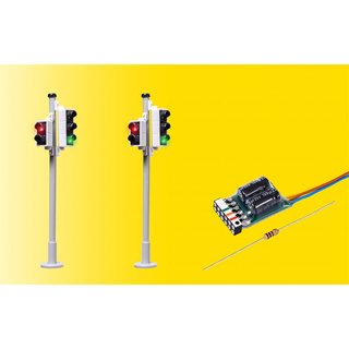 VIESSMANN 5095 H0 Verkehrsampel, 2 Stk