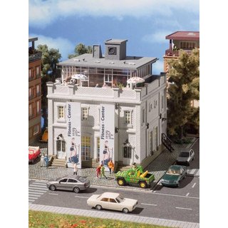 Vollmer 43608 H0 Fitness-Center mit Dachter