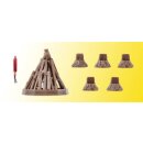 Vollmer 43667 H0 Lagerfeuer mit Flackerlich