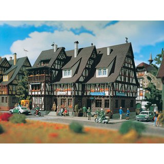 Vollmer 43693 H0 Rathaus, Polizeiwache und