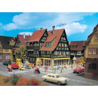 Vollmer 43695 H0 Café-Bistro mit Inneneinri