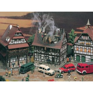 Vollmer 43728 H0 Brennendes Haus