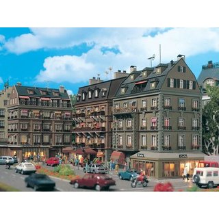 Vollmer 43783 H0 Café mit Inneneinrichtung