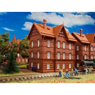 Vollmer 43806 H0 Eisenbahner-Wohnhaus mit F